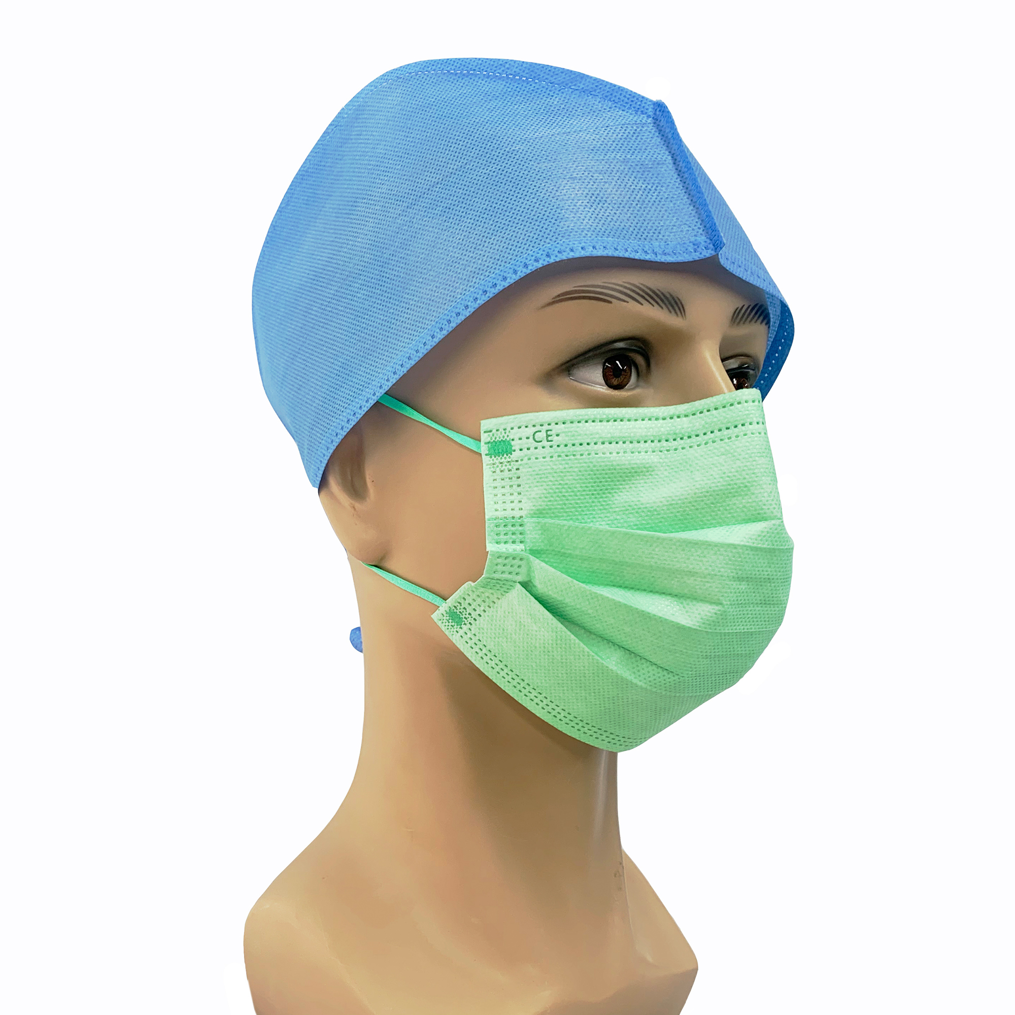 3-слойная медицинская маска для лица с ушной петлей.Маски для лица BFE99